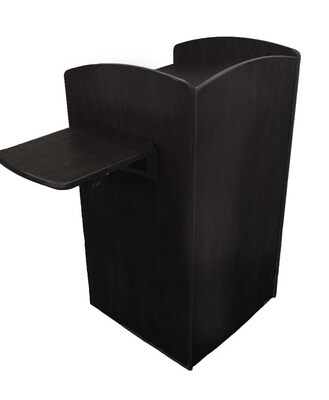 Amplivox 48H Flash Podium, Black Finish (SN3610-BK)