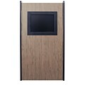 Amplivox 47H Visionary Lectern with Built-in LCD Screen , Maple Finish (SN3265-MP)