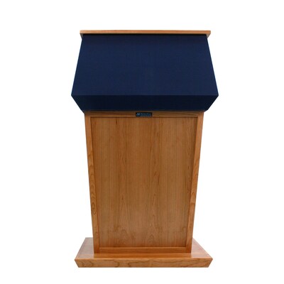 Amplivox 56H Patriot Adjustable Height Lectern, Cherry Finish (SN3040A-CH)