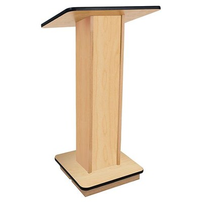 Amplivox 45H Elite Lectern Non-Sound, Maple Finish (W355-MP)