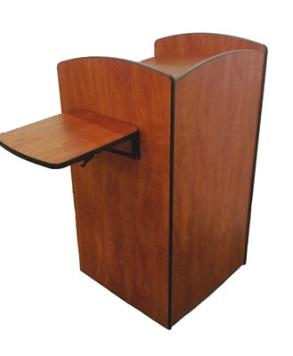 Amplivox 48H Flash Podium, Cherry Finish (SN3610-CH)
