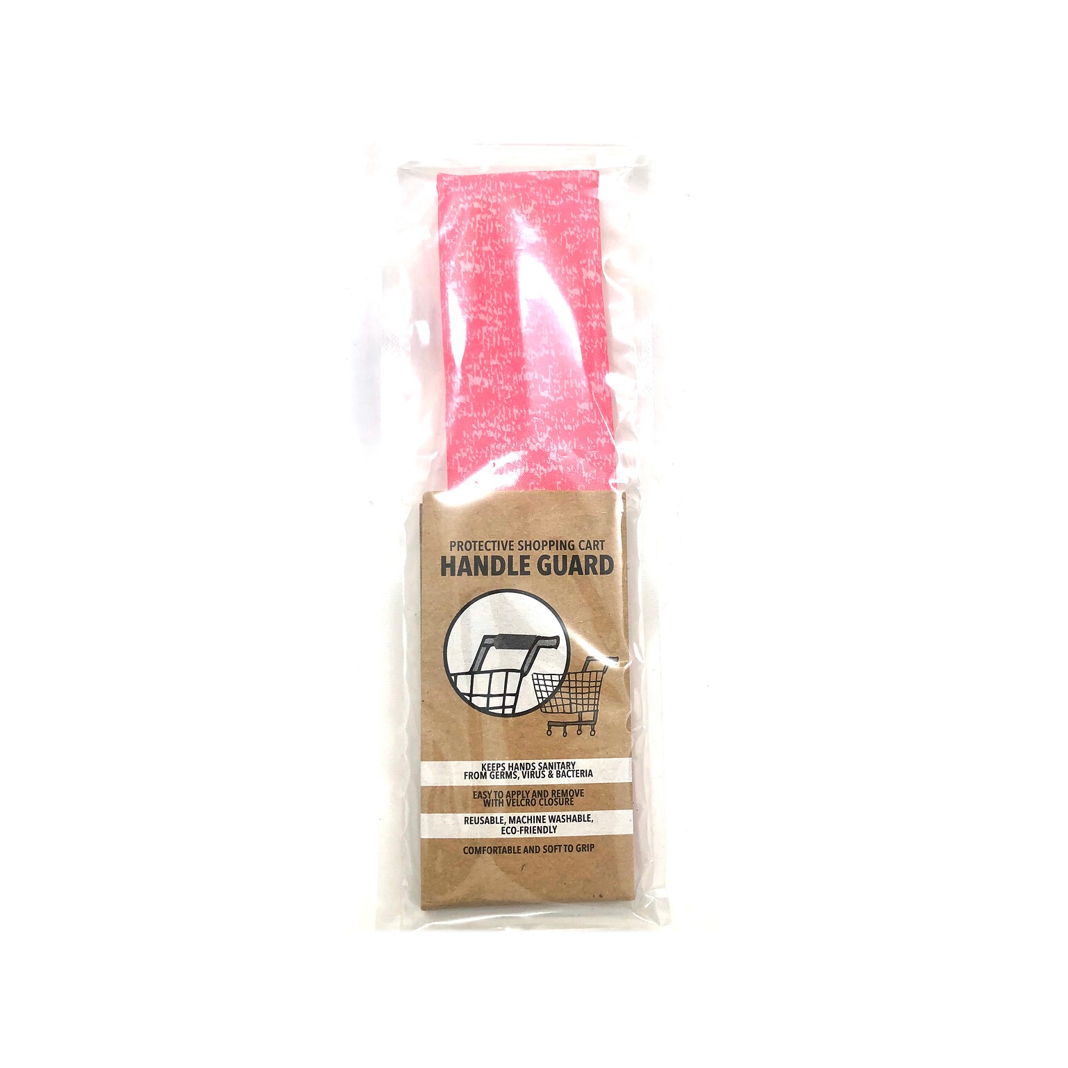 ORLY Shopping Cart Handle Cover, Coral, One Size, 1 Pieces/Kit (HB-0057-SPC)