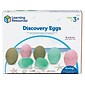 Learning Resources Discovery Eggs, 7" x 7.3" x 0.5", Assorted Colors (LER3074)