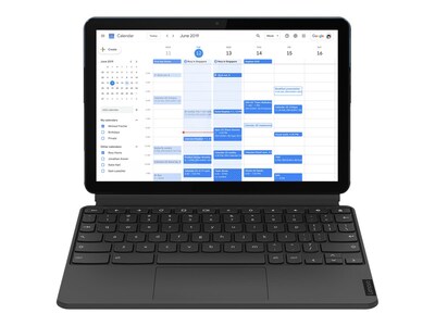 Lenovo IdeaPad Duet ZA6F 10.1 Chromebook, MediaTek Helio P60T Processor, 4GB Memory, 64GB SSD, Google Chrome (ZA6F0031US)