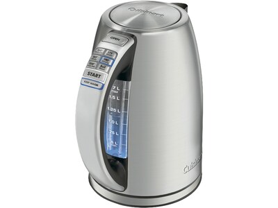 Cuisinart PerfecTemp Cordless Electric Kettle, 7 Cups, Stainless Steel (CPK-17)