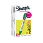 Sharpie Oil-Based Paint Marker, Medium Tip, Green, Dozen (2107620)