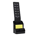 Note Tower 5-Compartment Plastic Pencil Holder, Black (NTR550-1)