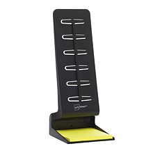 Note Tower Mini Plastic Note Holder, Black (NTR350-1)