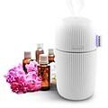 INNOKA Ultrasonic Aroma Fragrance Essential Oil Diffuser, 110ml Portable USB Cool Mist Humidifier, White