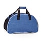 Natico Blue and Black Polyester All Sport Duffel Bag (60-DB-18BL)