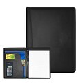 Natico Black Faux Leather Portfolio 12.5H x 9.5W (60-PF-87)