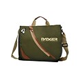 Natico Green Polyester Executive Messenger Bag (60-MB-21GN)