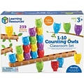 Learning Resources 1-10 Counting Owls Classroom Set, Assorted Colors (LER7752)