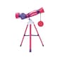 Educational Insights GeoSafari Jr. My First Telescope, 19.8" x 12.35" x 1.8", Pink/Purple (5129-P)