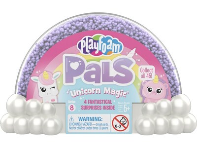 Educational Insights Playfoam Pals Unicorn Magic Sensory Foam, Assorted Colors, 10/Pack (1952)