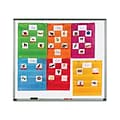 Learning Resources Magnetic Pocket Chart Squares, Assorted Colors, 6/Pack (LER2386)