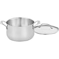 Cuisinart Contour Stainless Steel 5 Qt. Dutch Oven, Silver (445-22)