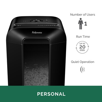 Powershred 12 Sheet Micro-Cut Paper Shredder - Fellowes