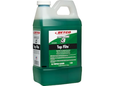 Betco Top Flite All-Purpose Cleaner, Mint Scent, 67.6 Oz., 4 Bottles/Carton (15047-00)