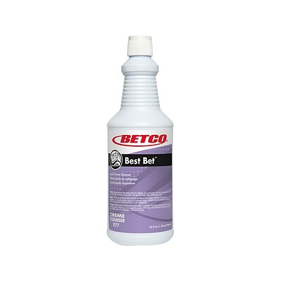 Betco Best Bet Abrasive Creme Cleanser, 32 Oz., 12 Bottles/Carton (771200X)