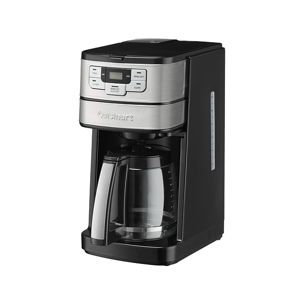 Mr. Coffee Coffee Grinder, Automatic Grinder with 5 Presets, 12 Cup  Capacity, Black