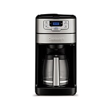 Cuisinart Grind & Brew 12-Cup Automatic Coffee Maker, Black/Stainless (DGB-400)
