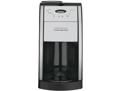 Cuisinart Grind & Brew 12-Cup Automatic Coffee Maker, Black (DGB-550BK)