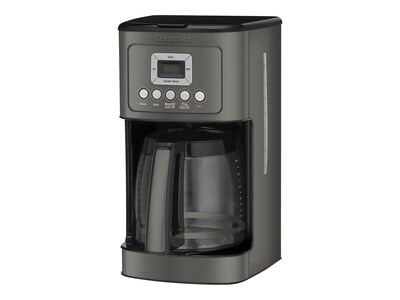 Cuisinart 14-Cup Automatic Coffee Maker, Black Stainless (DCC-3200BKSP1)