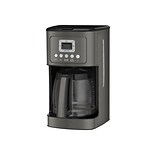 Cuisinart 14-Cup Automatic Coffee Maker, Black Stainless (DCC-3200BKSP1)