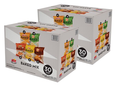 Frito Lay Baked Variety Corn Chips, 1.5 oz. Bags, 60 Bags/Carton (FRI49935)