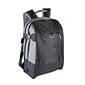 Natico Black and Grey Polyester Multi-Purpose Backpack (60-BP-64BK)