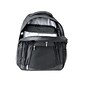 Natico Black Polyester Transit Backpack (60-BP-67BK)