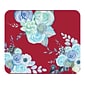 OTM Essentials Flower Garden Mouse Pad, Red/Blue (OP-MH2-Z034A)