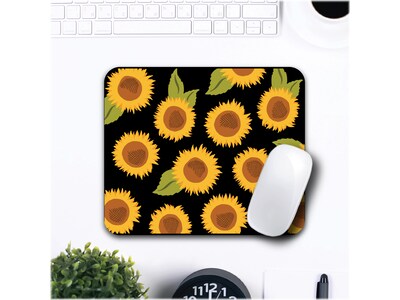 OTM Essentials Sunflowers Mouse Pad, Black/Yellow (OP-MH-A02-79)