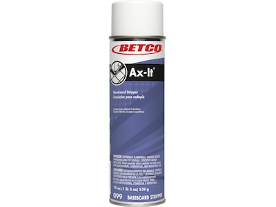 Betco Ax-It Aerosol Baseboard Stripper, Sassafras Scent, 19 Oz. (992300X)