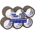 Tape Logic #350 Industrial Heavy Duty Packing Tape, 3 x 55 yds., Tan, 6/Carton (T905350T6PK)