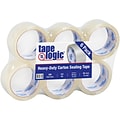Tape Logic #220 Industrial Heavy Duty Packing Tape, 2 x 55 yds., Clear, 6/Carton (T9012206PK)
