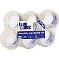 Tape Logic #350 Industrial Heavy Duty Packing Tape, 2 x 55 yds., Clear, 6/Carton (T9013506PK)
