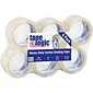 Tape Logic Carton Sealing Tape, 3.5 Mil, 2" x 55 yds., Clear, 6/Carton (T9013506PK)