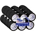 Tape Logic Colored Carton Sealing Heavy Duty Packing Tape, 3 x 55 yds., Black, 24/Carton (T90522BK)