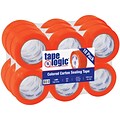 Tape Logic Colored Carton Sealing Heavy Duty Packing Tape, 2 x 110 yds., Orange, 18/Carton (T90222O18PK)