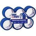 Tape Logic 2W x 55 Yards x 2.2 mil Carton Sealing Tape, Blue, Pack of 6 (T90122B6PK)