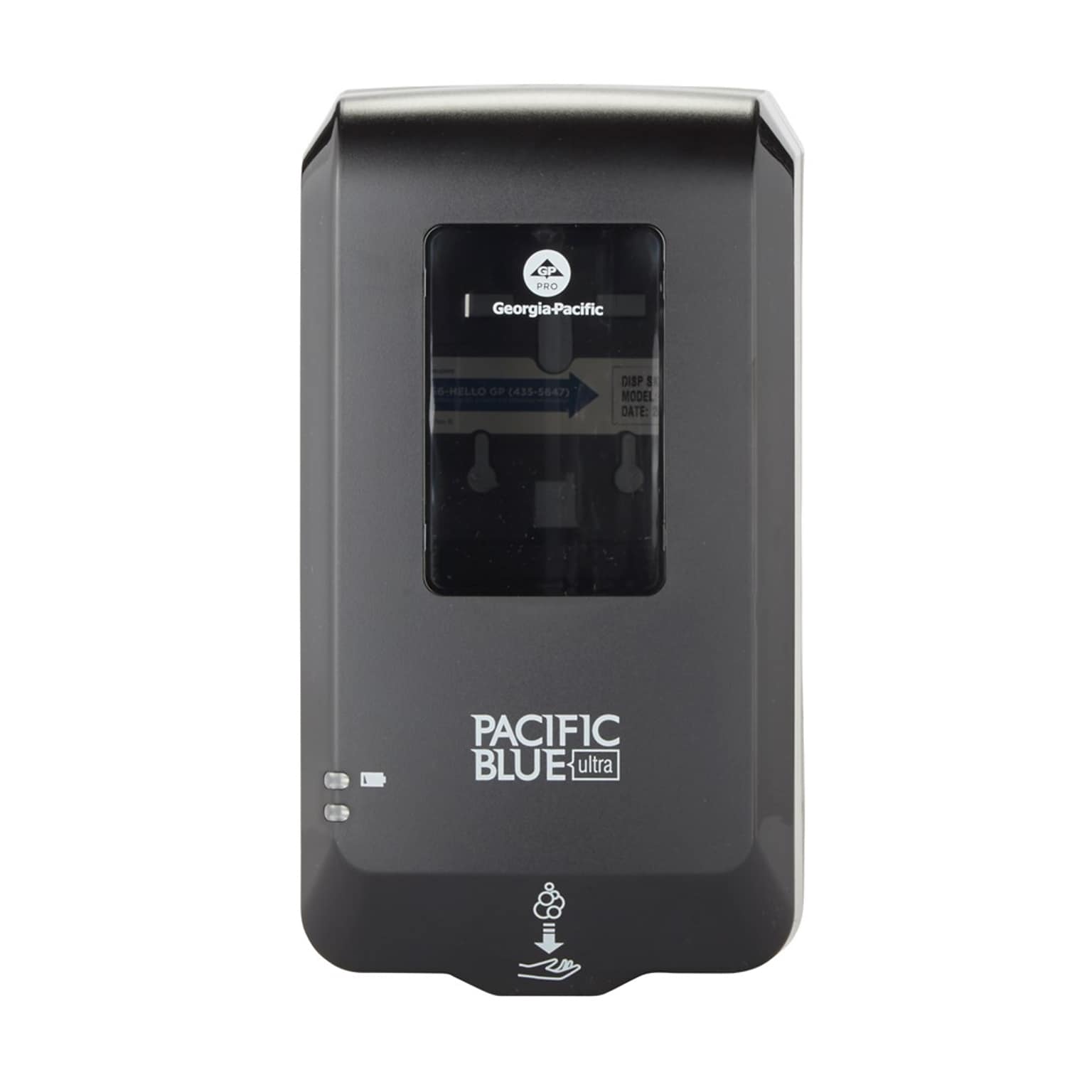Pacific Blue Ultra Automated Touchless Soap & Sanitizer Dispenser, Black (GPC53590)