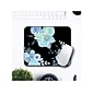 OTM Essentials Prints Flower Garden Mouse Pad, Black/Blue (OP-MH-Z034A)