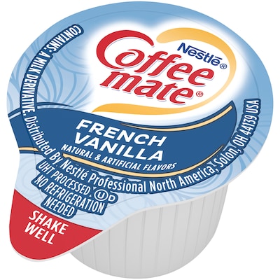 Coffee mate French Vanilla Liquid Creamer, 0.38 oz., 360/Carton (NES48978)