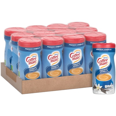 Coffee mate French Vanilla Powdered Creamer, 15 oz., 12/Carton (NES35775)