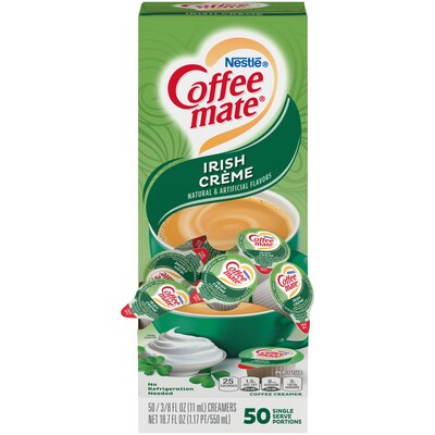 Coffee mate Irish Creme Liquid Creamer, 0.375 oz., 200/Carton (NES35112CT)