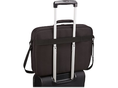 Case Logic Advantage Polyester Laptop Briefcase for 17.3" Laptops, Black (3203991)