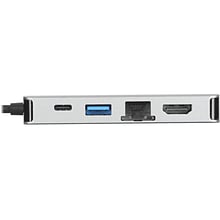 Targus USB-C DP Alt Mode Single Video 4K HDMI/VGA Docking Station, Gray (DOCK419USZ)