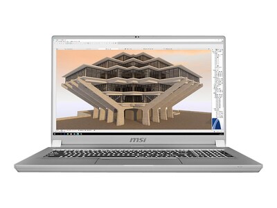 MSI WS75 10TL 463 17.3 Notebook, Intel i7, 32GB Memory, 1TB SSD, Windows 10 Pro (WS75463)